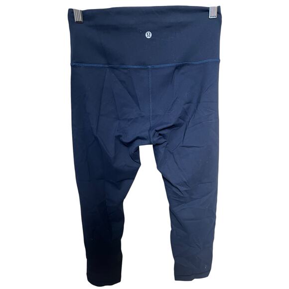 Lululemon Women’s Align Crop Navy Leggings *Dimensions In Pictures* - Picture 2 of 6